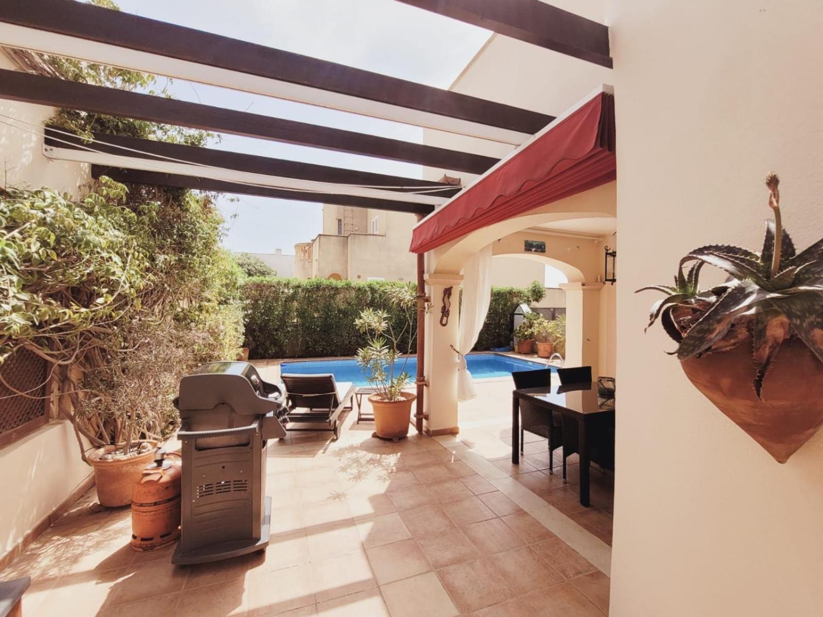Ferienhaus Casa Yelmo Cala Mandia  Kültér fotó