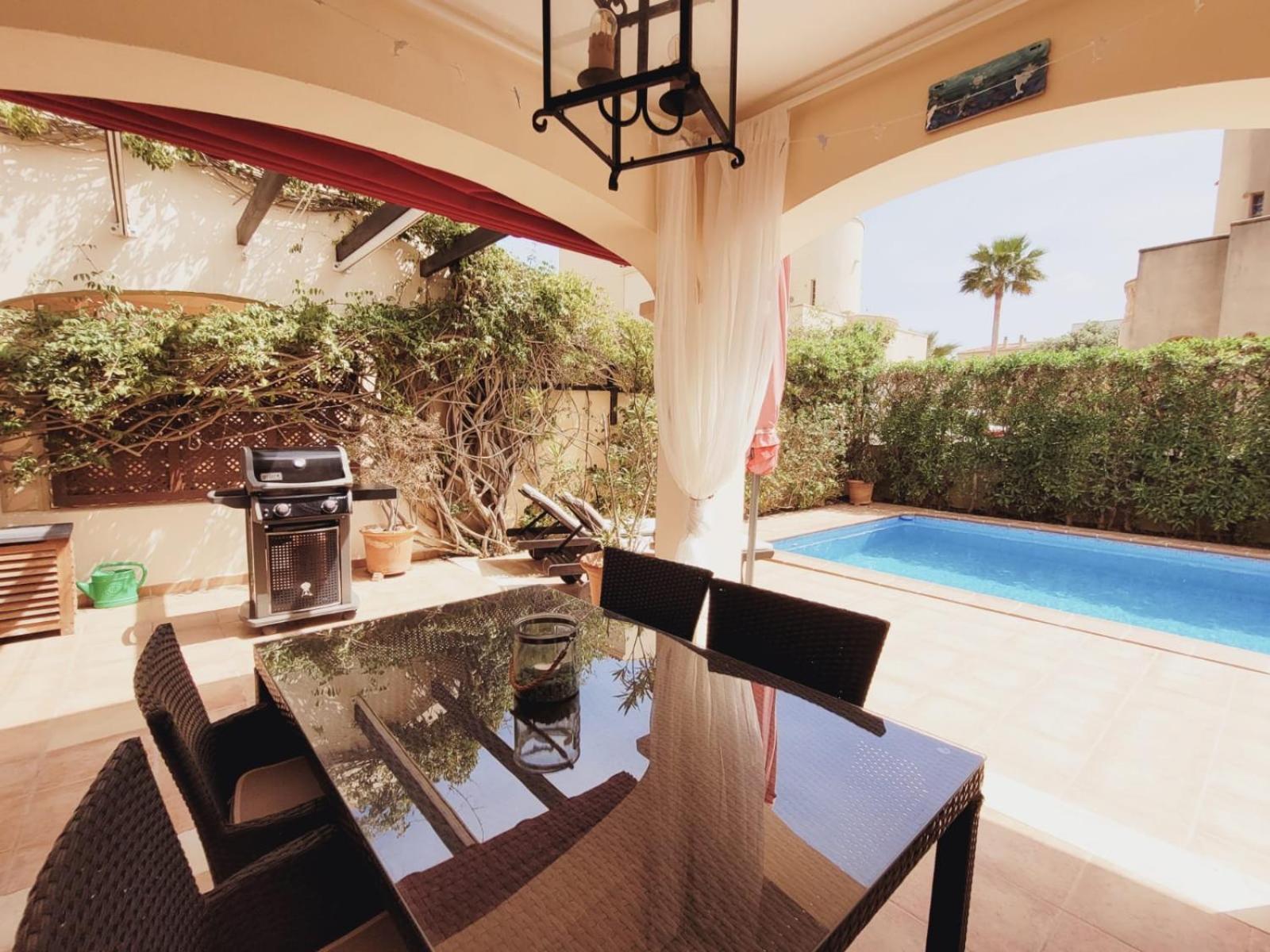 Ferienhaus Casa Yelmo Cala Mandia  Kültér fotó